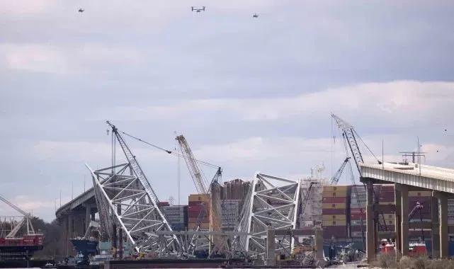 Baltimore'daki köprüye çarpan geminin sahibi ve işletmecisi hükümete 102 milyon dolar ödeyecek
