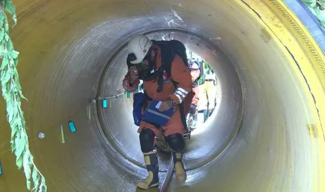 Rize'de gerçeğini aratmayan tatbikat