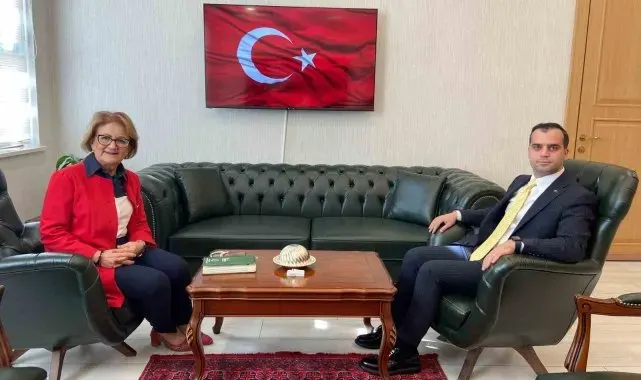 Başkan Çelik, Bozkurt'un yeni Kaymakamı Özkan'ı ziyaret etti