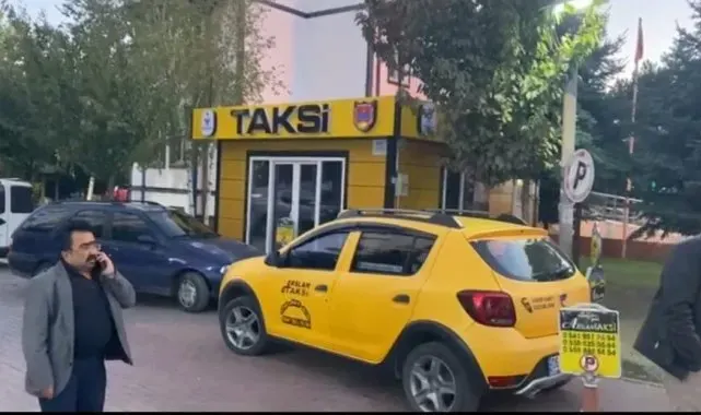 Teröristler TUSAŞ'a gasp ettikleri ticari taksiyle geldi