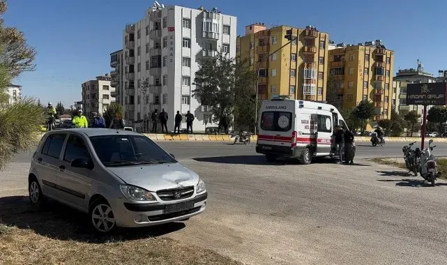 Kilis'te motosiklet ile otomobil çarpıştı:2 yaralı