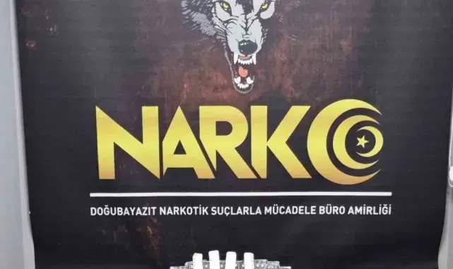 Doğubayazıt'ta 8 kilo metamfetamin ve 32 bin hap ele geçirildi