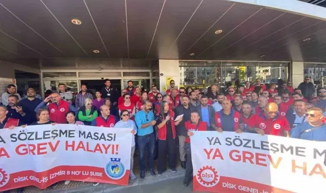 Karşıyaka Belediyesi işçileri greve gidiyor