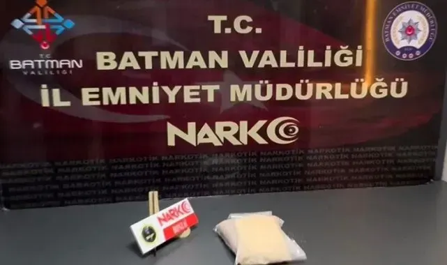 Batman'da uyuşturucu operasyonu: 2 tutuklama
