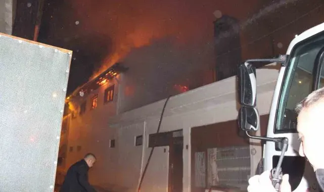Alevlere teslim olan tarihi hamam küle döndü
