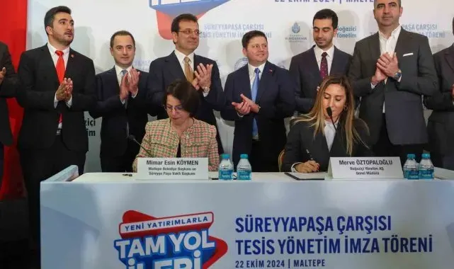 Maltepe'de Süreyyapaşa Çarşısı için imzalar atıldı