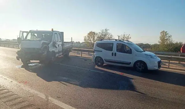 Karacabey'de zincirleme kaza: 9 yaralı
