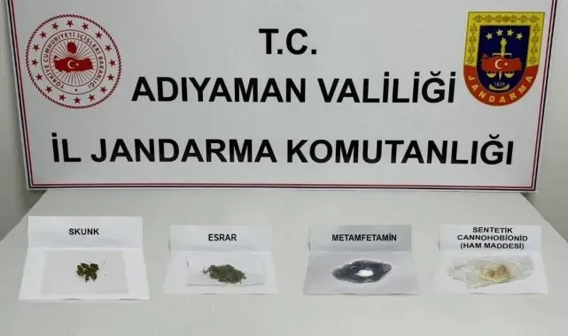 Adıyaman'da, 18 kişiye uyuşturucudan işlem yapıldı