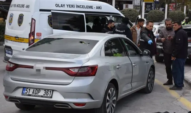Gündüz vakti otomobili kurşunladılar