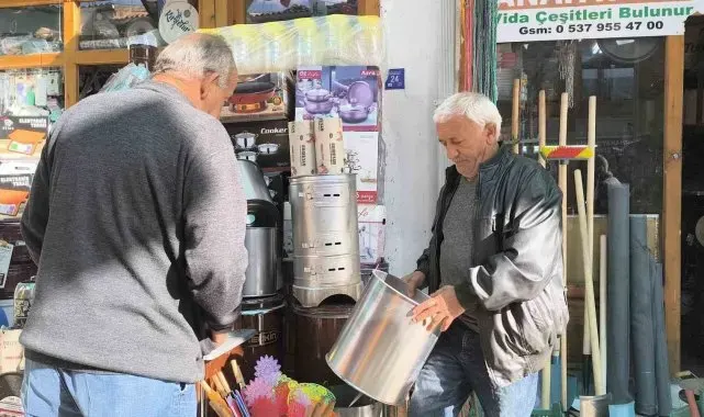 Havalar soğudu, sobaya ilgi arttı