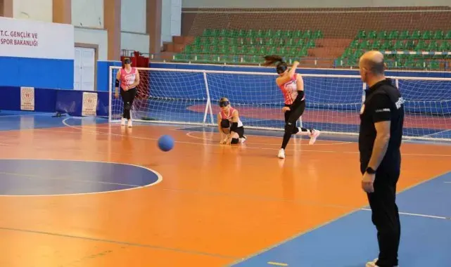 Goalball Kadınlar 1. Lig 2. Devre Müsabakaları Nevşehir'de başladı.
