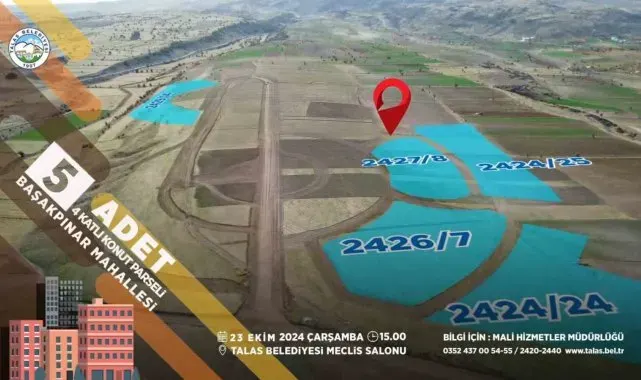 Talas'ta yatırım fırsatına sayılı saatler