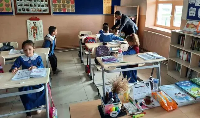 Milli Eğitim Müdürü Güney'den Uğrak İlkokulu'na ziyaret