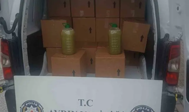 Aydın'da 850 litre tağşiş yağ ele geçirildi